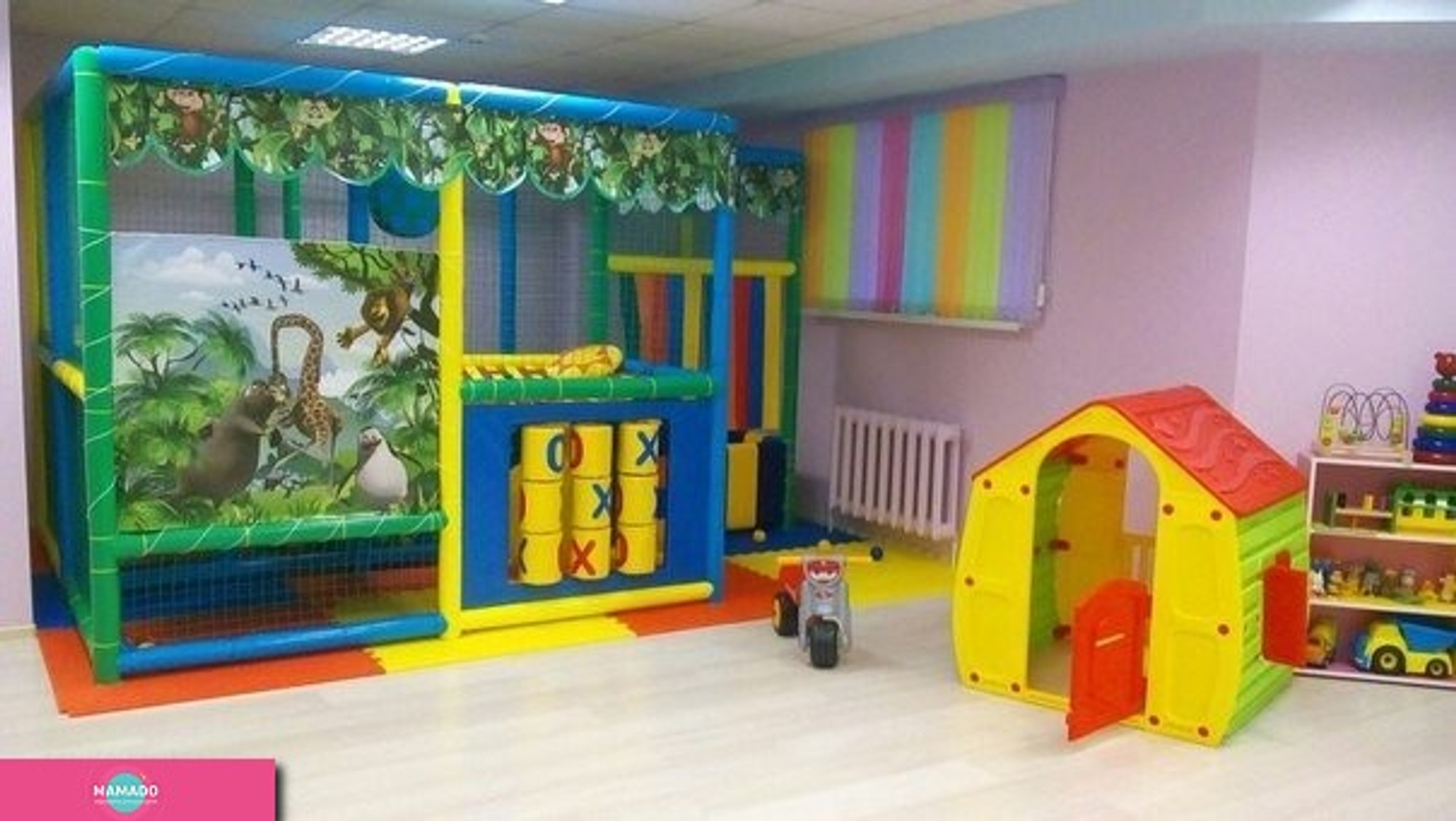 "Мадагаскар", детский клуб, игровая комната, Петрозаводск 