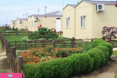 "Onix Южная Пальмира", база отдыха на Азовском море, станица Голубицкая, Краснодарский край 