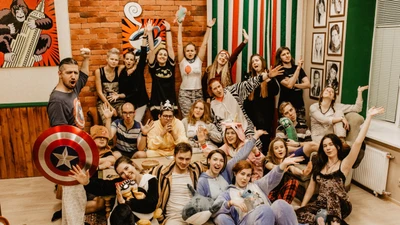 "Хорошее место" ("Good Plays"), антикафе с большой коллекцией настольных игр и праздниками