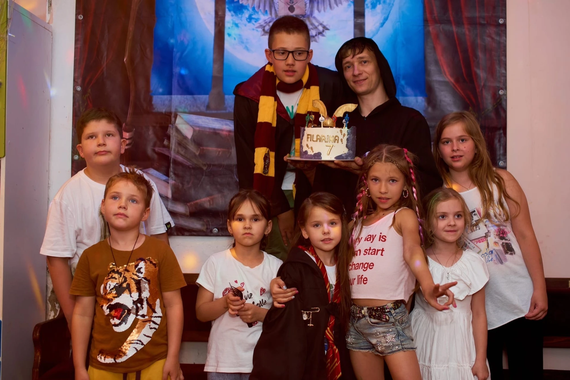 День рождения в Хогвартсе от квестов в реальности "Подземка"