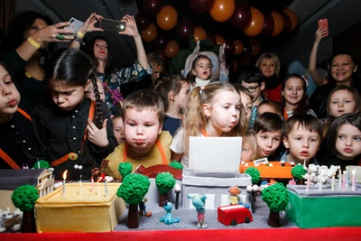 День рождения для детей в парке профессий "Кидзания"