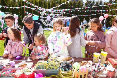 Детские выездные мастер-классы от творческого парка "Карусель идей"