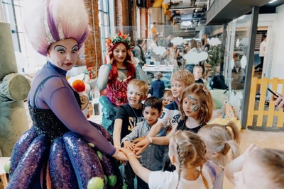 Детский день рождения в беби-кафе "Енот и крыжовник"