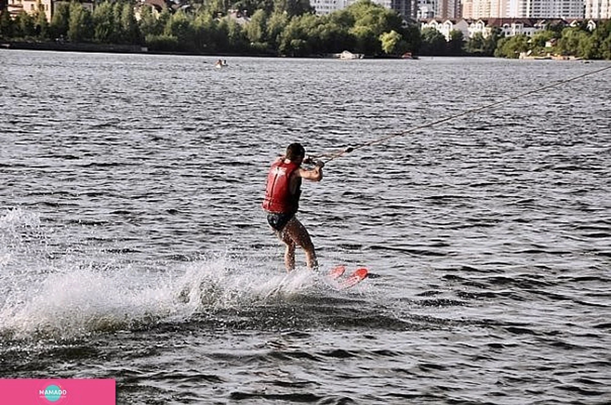 "Рублево", платный песчаный пляж, поселок Рублево, Подмосковье 