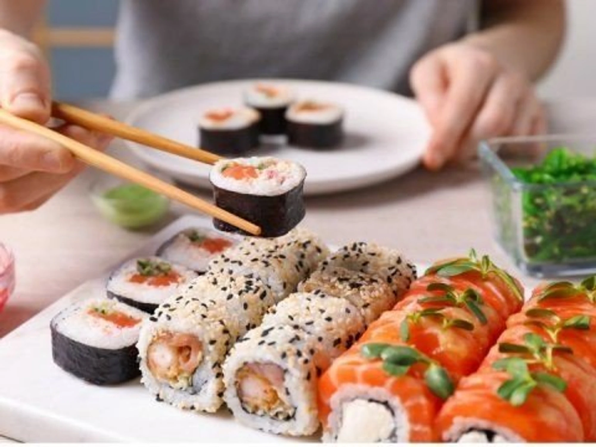 Доставка суши, пасты,  wok на дом