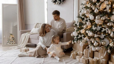 Новогодние фотосессии с детьми в фотостудии "Daily Studio"