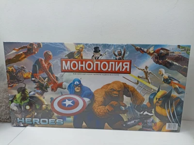 Настольная игра Монополия с героями Марвел