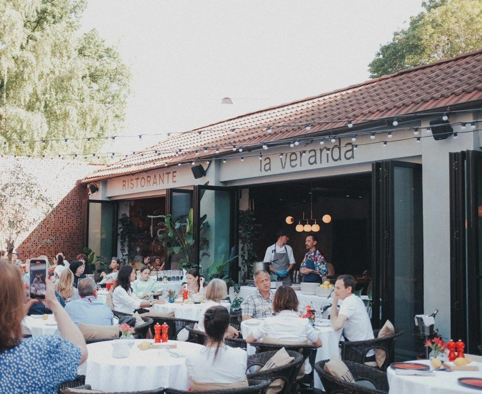 "La Veranda", ресторан с террасой