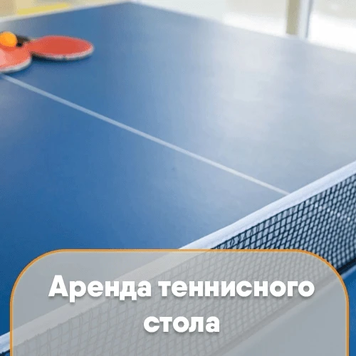 Аренда теннисного стола