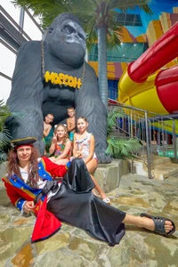 Детский праздник с морской тематикой в аквапарке "Мореон"