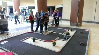 Race Track, гоночный трек в ТРЦ "Аура" , Новосибирск