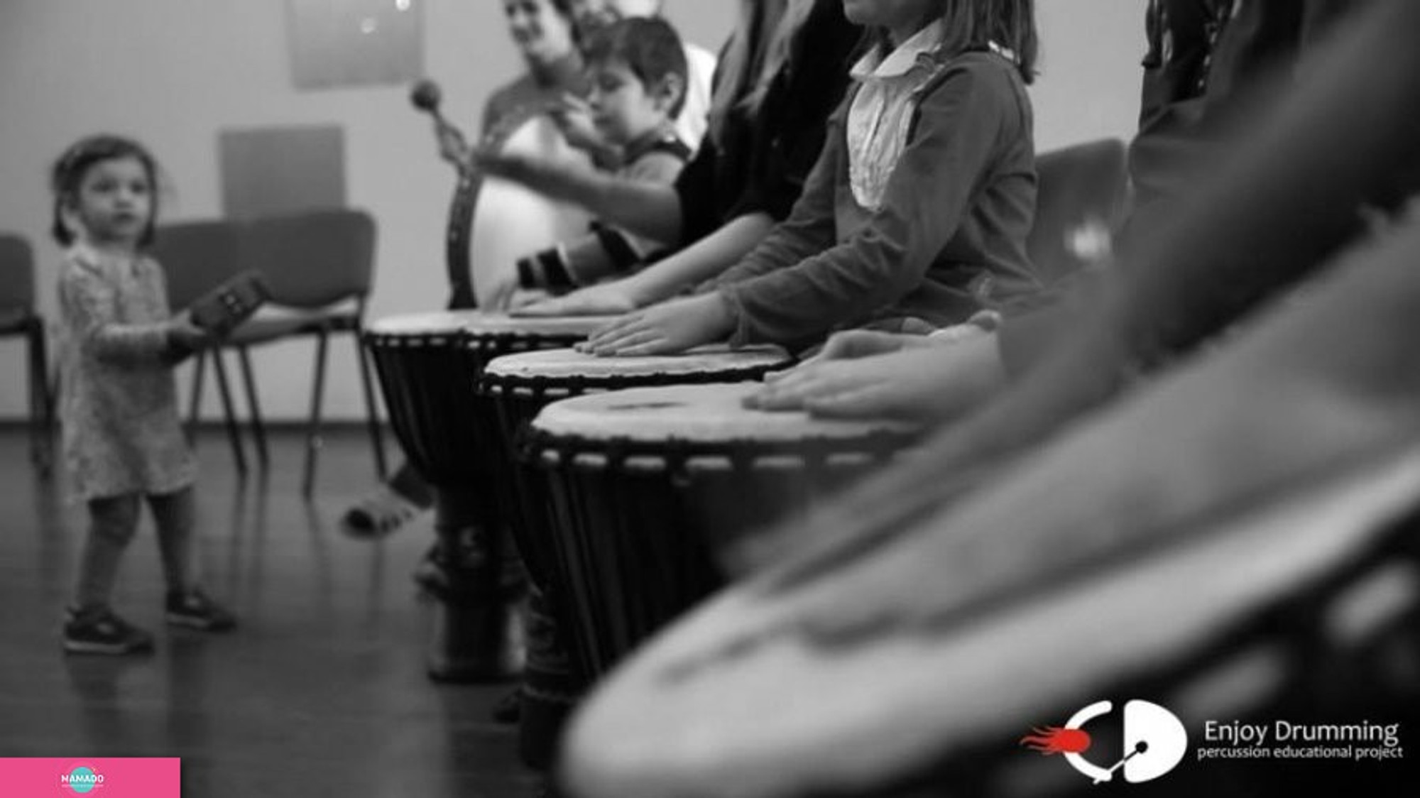 Enjoy Drumming Kids, барабанная школа для детей от 4 лет на Бауманской, Москва 