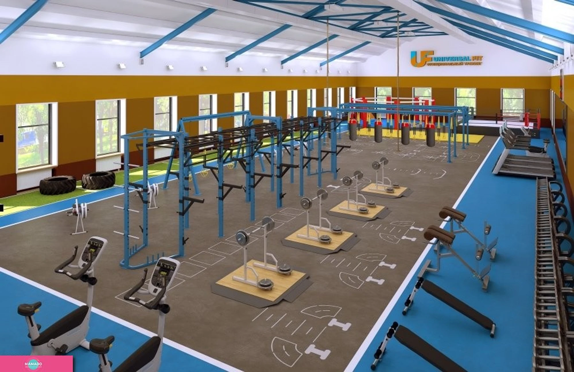 UniversalFit (ЮниверсалФит), фитнес-клуб, детские секции в Одинцовском районе, Немчиновка