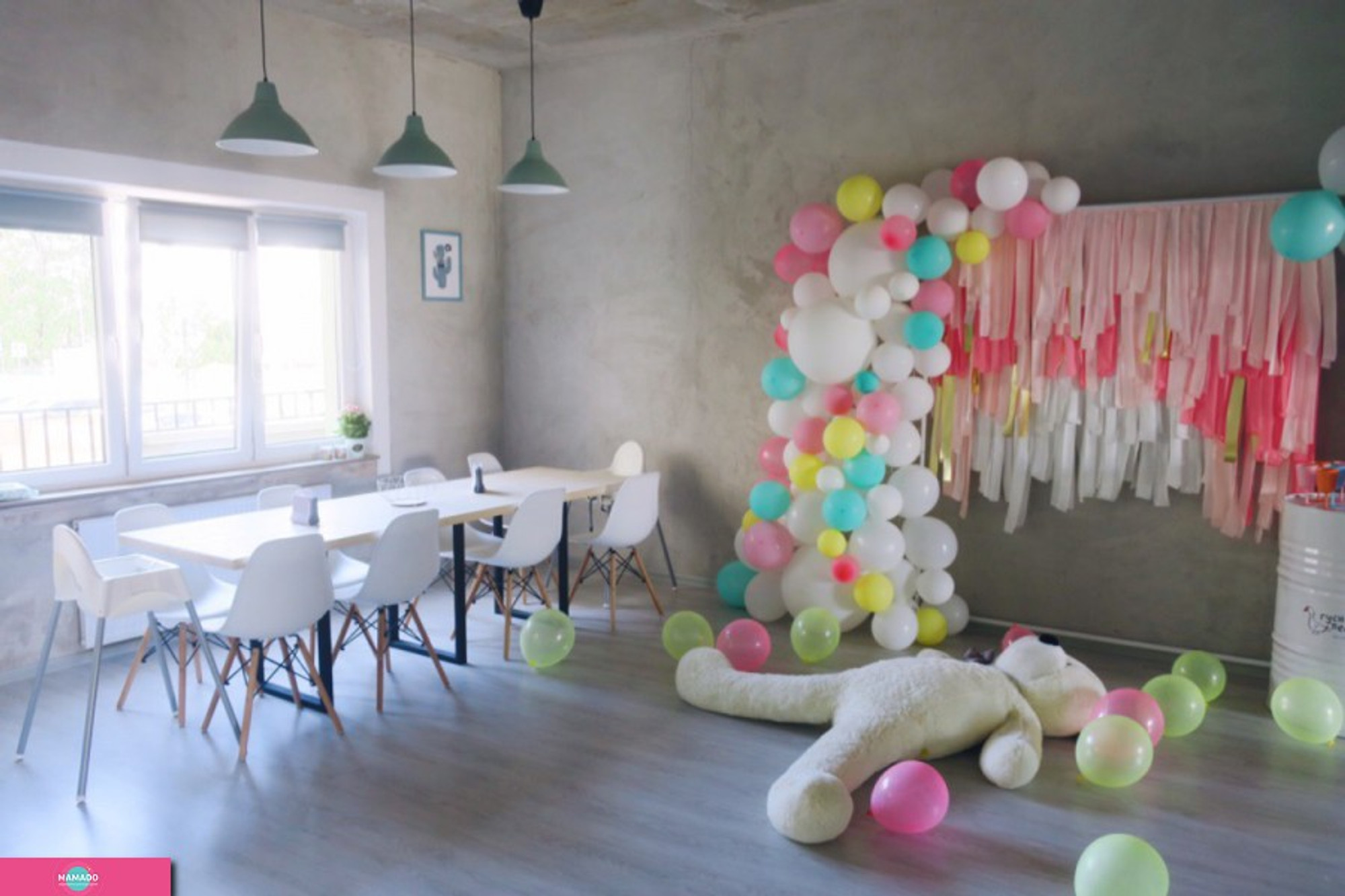 "Гуси-Лебеди", детский лофт, игровая, пространство для праздника, Калининград 