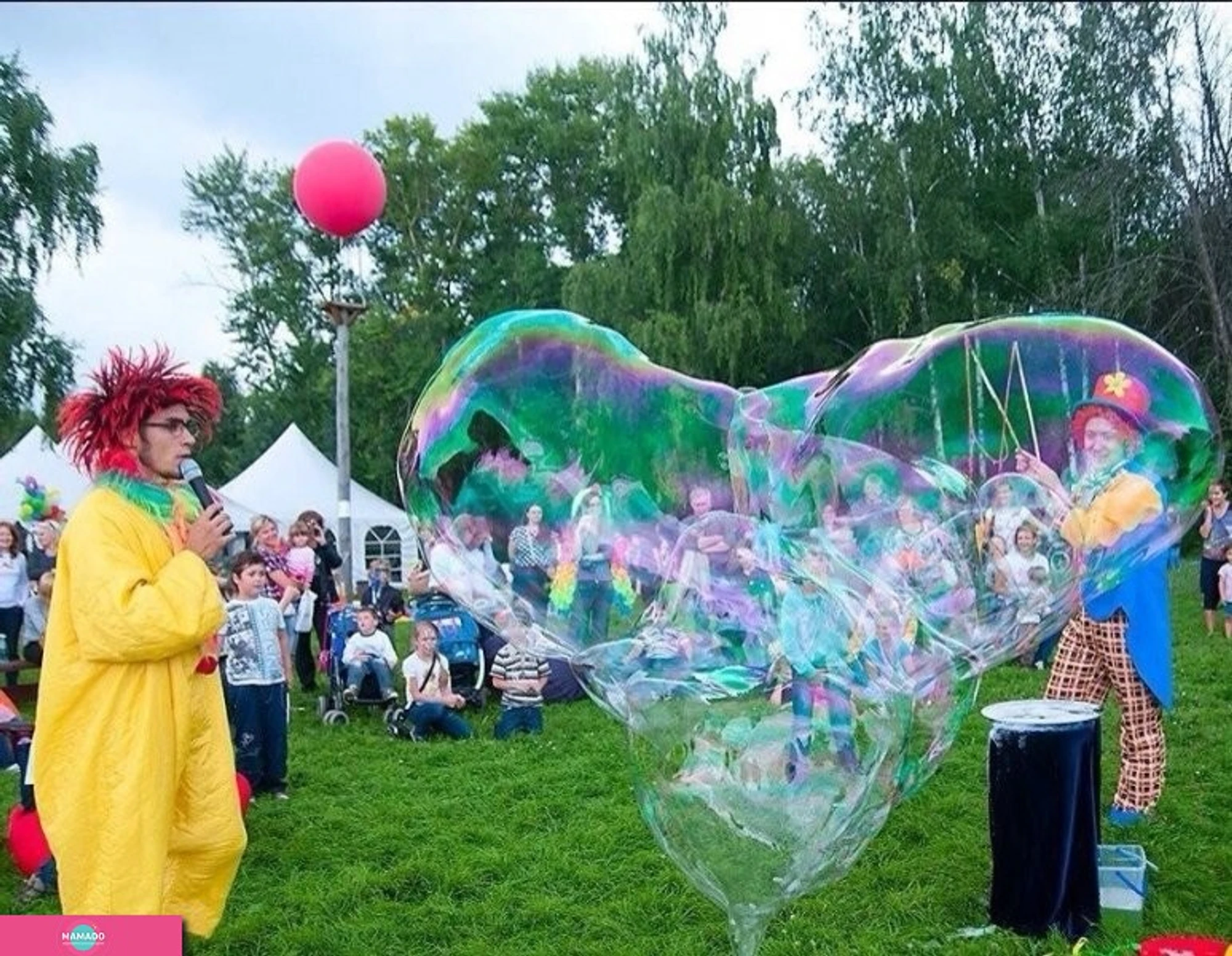 Fancy Bubbles, "Фэнси Баблс", шоу мыльных пузырей на праздник в Москве