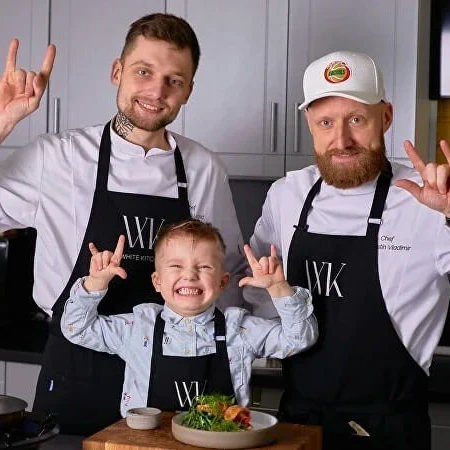 Детский кулинарный мастер-класс на день рождения в студии "White Kitchen"