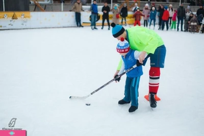 "Южный полюс", открытый каток в парке имени Саши Филиппова, Волгоград 
