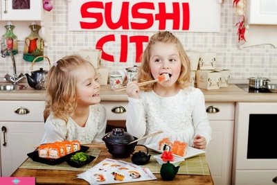 Sushi-City, "Суши-сити", магазин японской и китайской кухни, мастер-классы для детей и взрослых в СПб 