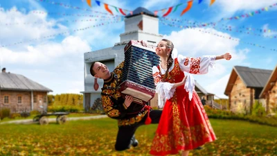 "ЭТНОМИР", самый большой этнопарк-музей России