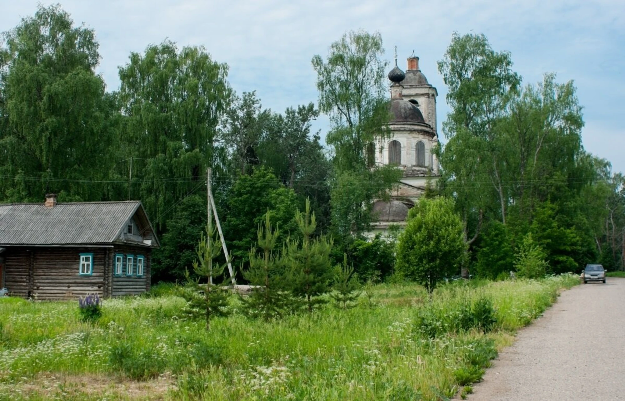 Церковь Тихвинской иконы Божией Матери в Морозовском (Православный храм)
