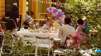 Лофт "Baby space" для детского дня рождения, комната "Море" с верандой