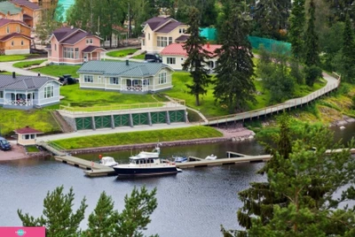 "Ладожская усадьба", гостиничный комплекс под Сортавалой, Карелия 