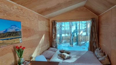 Глэмпинг "Крутой", домики чаном и баней в 40км от Екатеринбурга