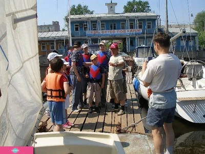 "Ока", яхт-клуб, детская парусная секция в Нижнем Новгороде 