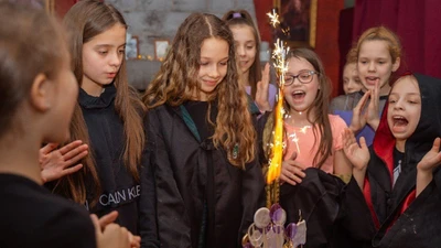 "Акцио", готовая программа для детского дня рождения в "Дом Гарри"