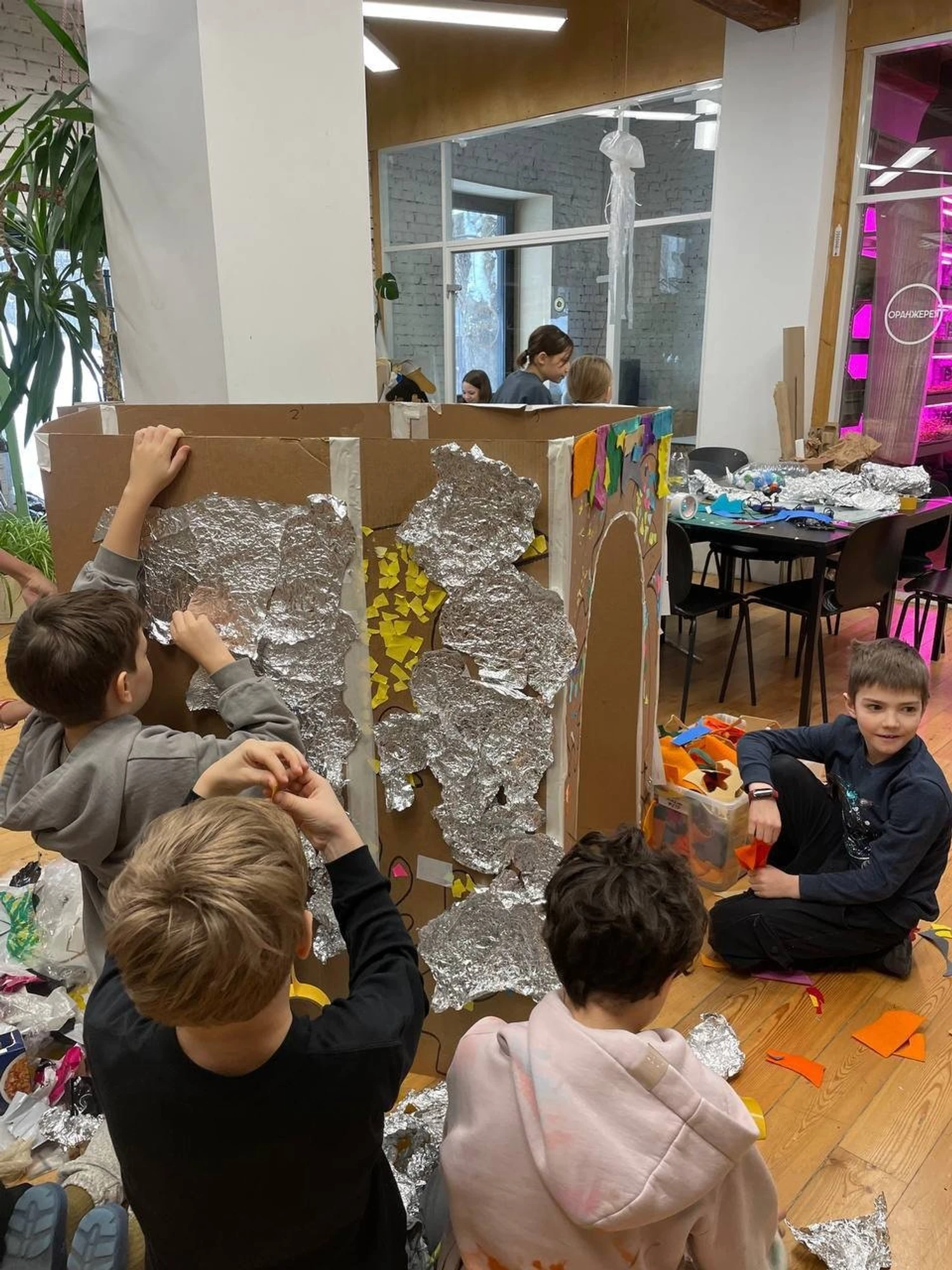 Детский день рождения 6-10 лет "Мафия" в эко-клубе "Зеленая школа"
