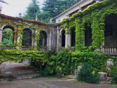 Заброшенный санаторий имени Орджоникидзе