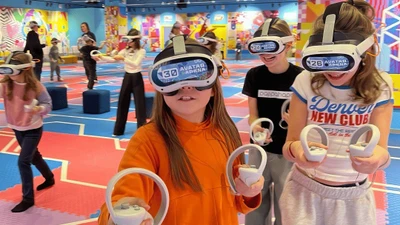 Детский день рождения с тарифом "Мега" в игровом комплексе "Терминал"