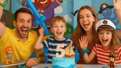 Детский день рождения под ключ в развлекательном центре "JungleLand"