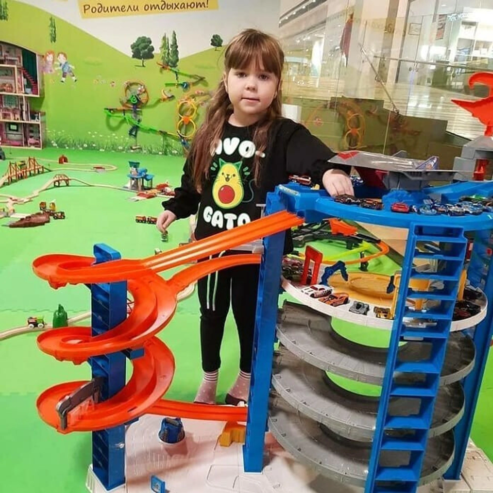 Посещение детской игровой студии в выходные дни