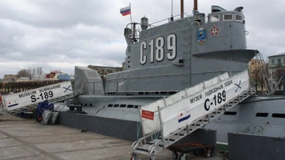 Подводная лодка "С-189", музей в боевой лодке из состава Балтийского флота