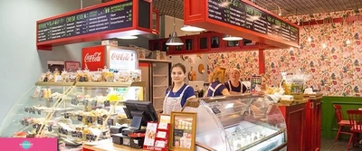 "Капучино" в ТЦ "Ворошиловский", кафе-кондитерская для всей семьи, Волгоград 