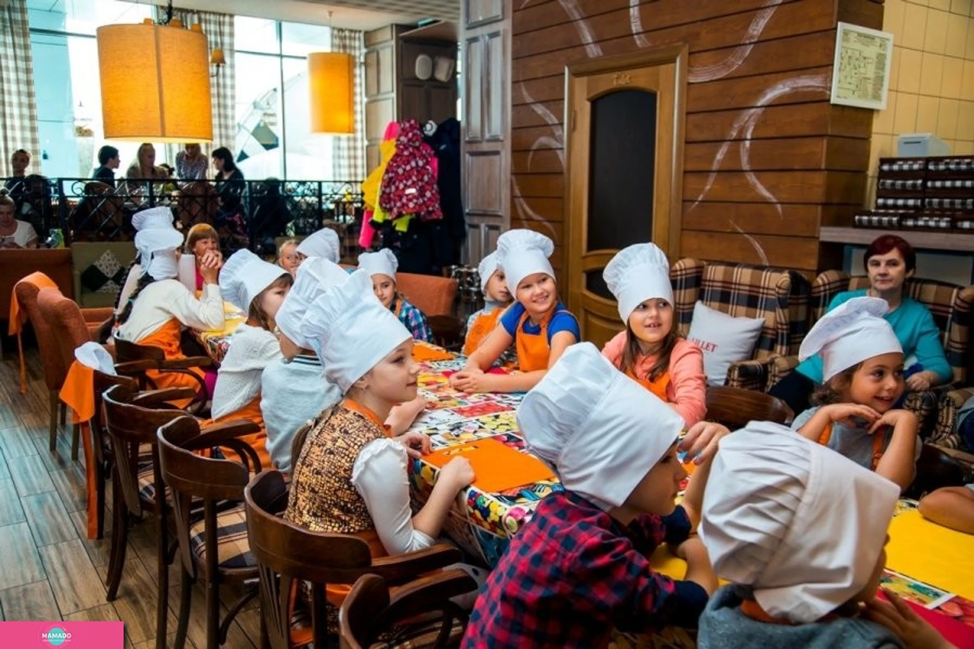 "Хорошее место", семейный ресторан с детской комнатой в Приморском районе, СПб