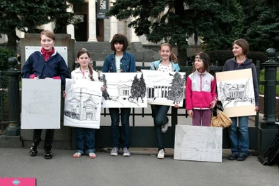 "Рождение вещи", детская творческая мастерская на Фрунзенской, Москва 
