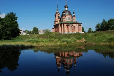 Церковь Тихона Луховского в Волгореченске (Православный храм)