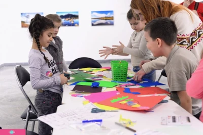 Kids&Art, творческая мастерская на Маяковской, Москва 