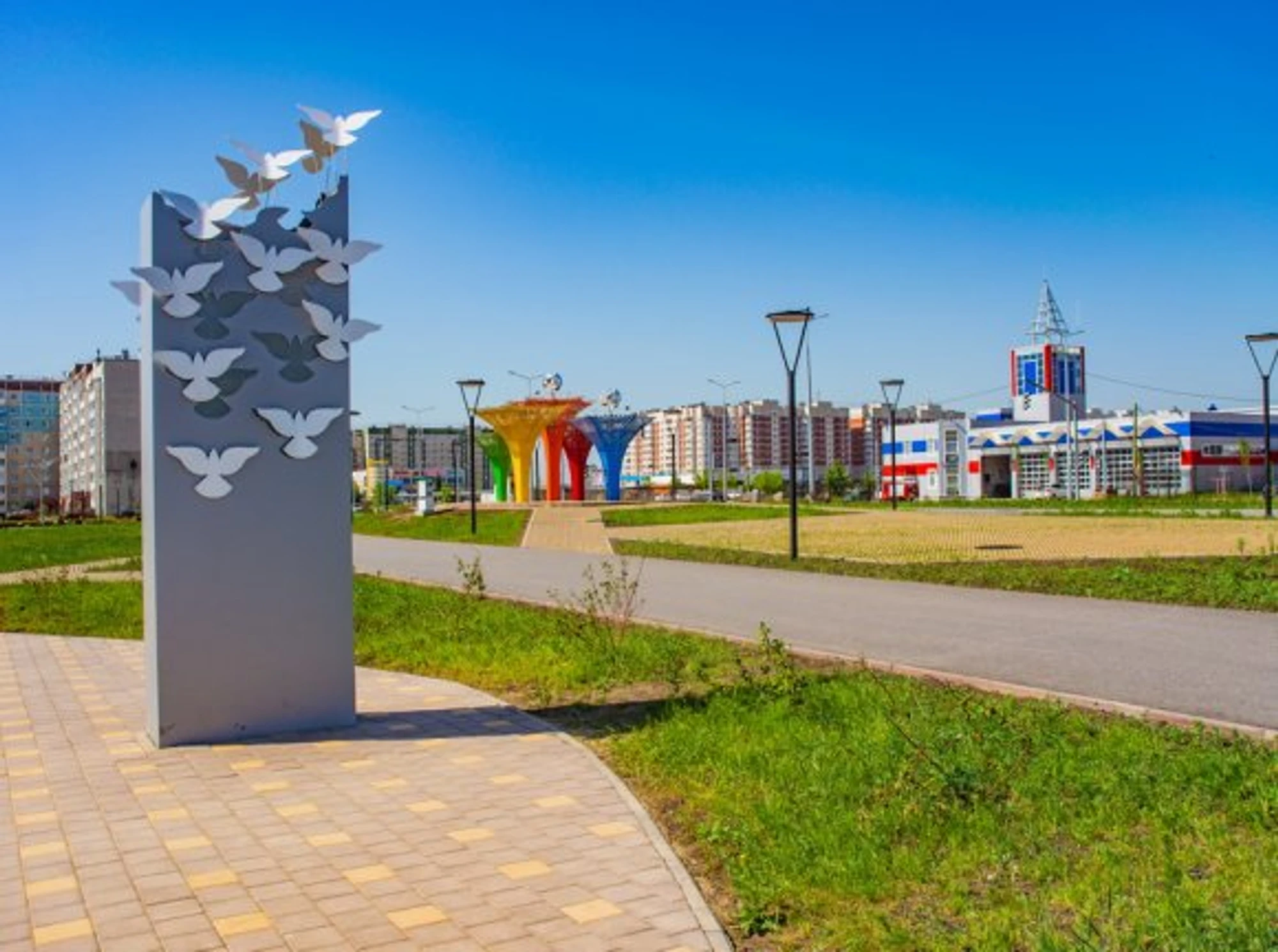 Сквер "Молодежный" по ул. Кутузова в Каменске-Уральском