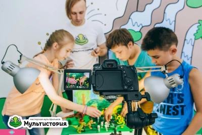 "Мультистория", занятия по мультипликации для детей от 5 до 16 лет, Новосибирск 