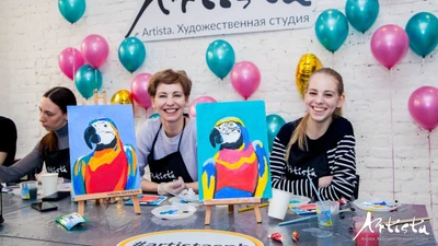 "Artista. Художественная студия", креативное пространство с курсами и мастер-классами по живописи