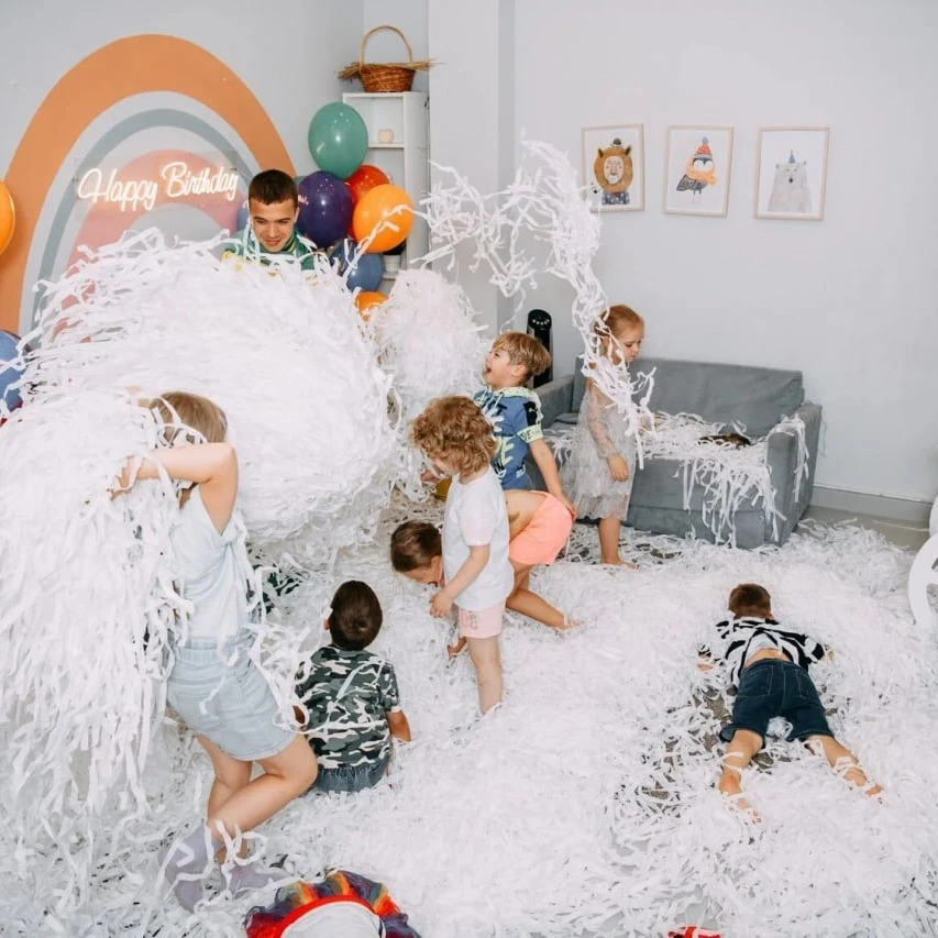 Лофт "Baby space" для детского дня рождения, комната "Радуга" с верандой