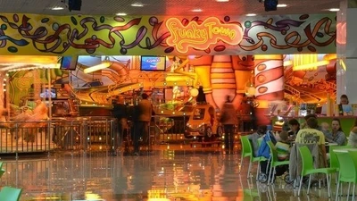"Фанки Таун", Funky Town, развлекательный парк в ТРЦ "Сан Сити", Новосибирск