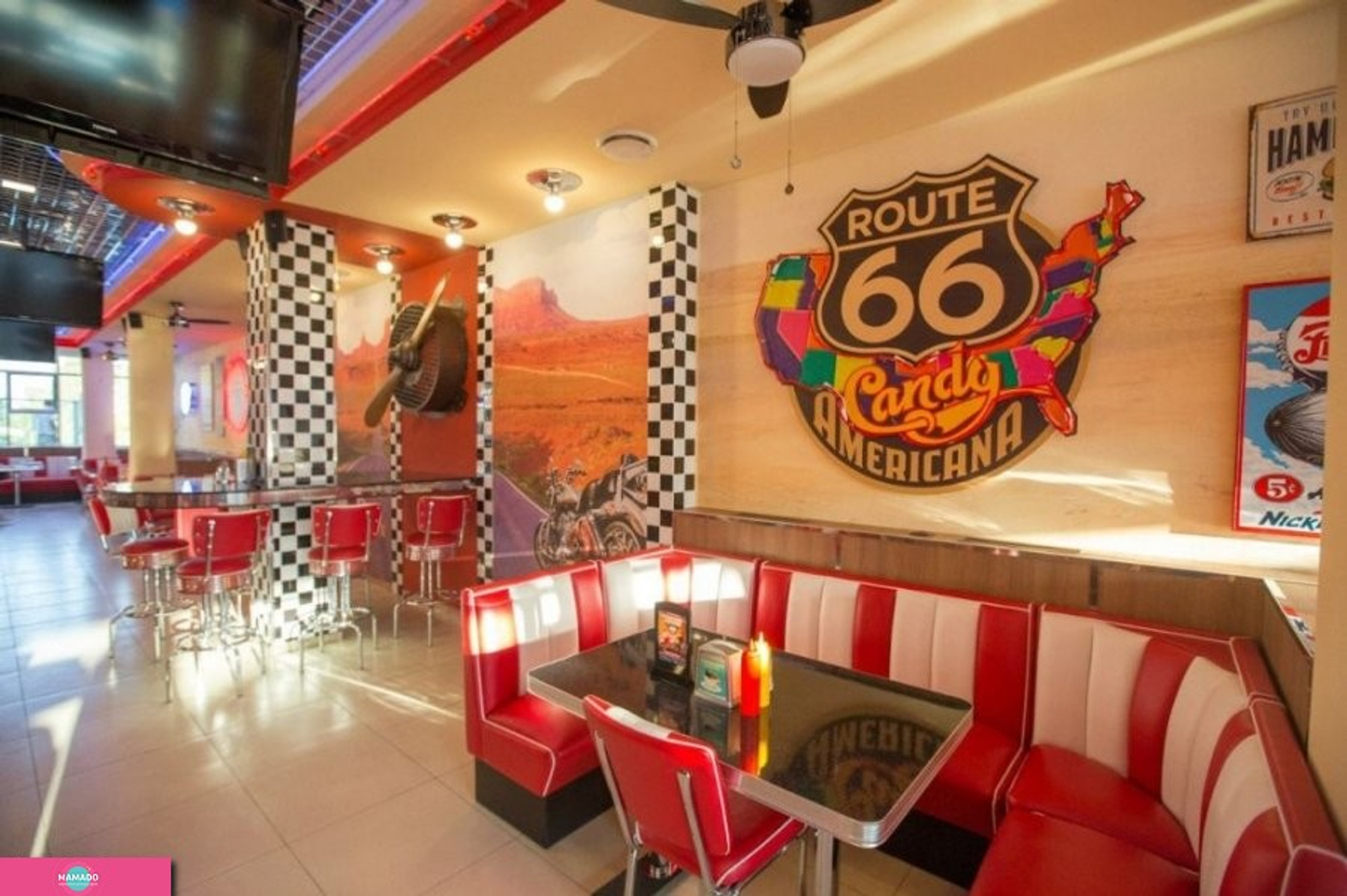 Route 66, ресторан-бар с детской комнатой, детские мастер-классы в Воронеже 