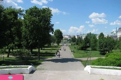 "Черное озеро", парк у метро "Кремлевская", Казань 
