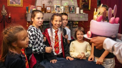 "Люмос", готовая программа для детского дня рождения в "Дом Гарри"