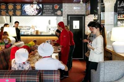 "Перчини" на Московском шоссе, семейный ресторан итальянской кухни с детской комнатой, Самара