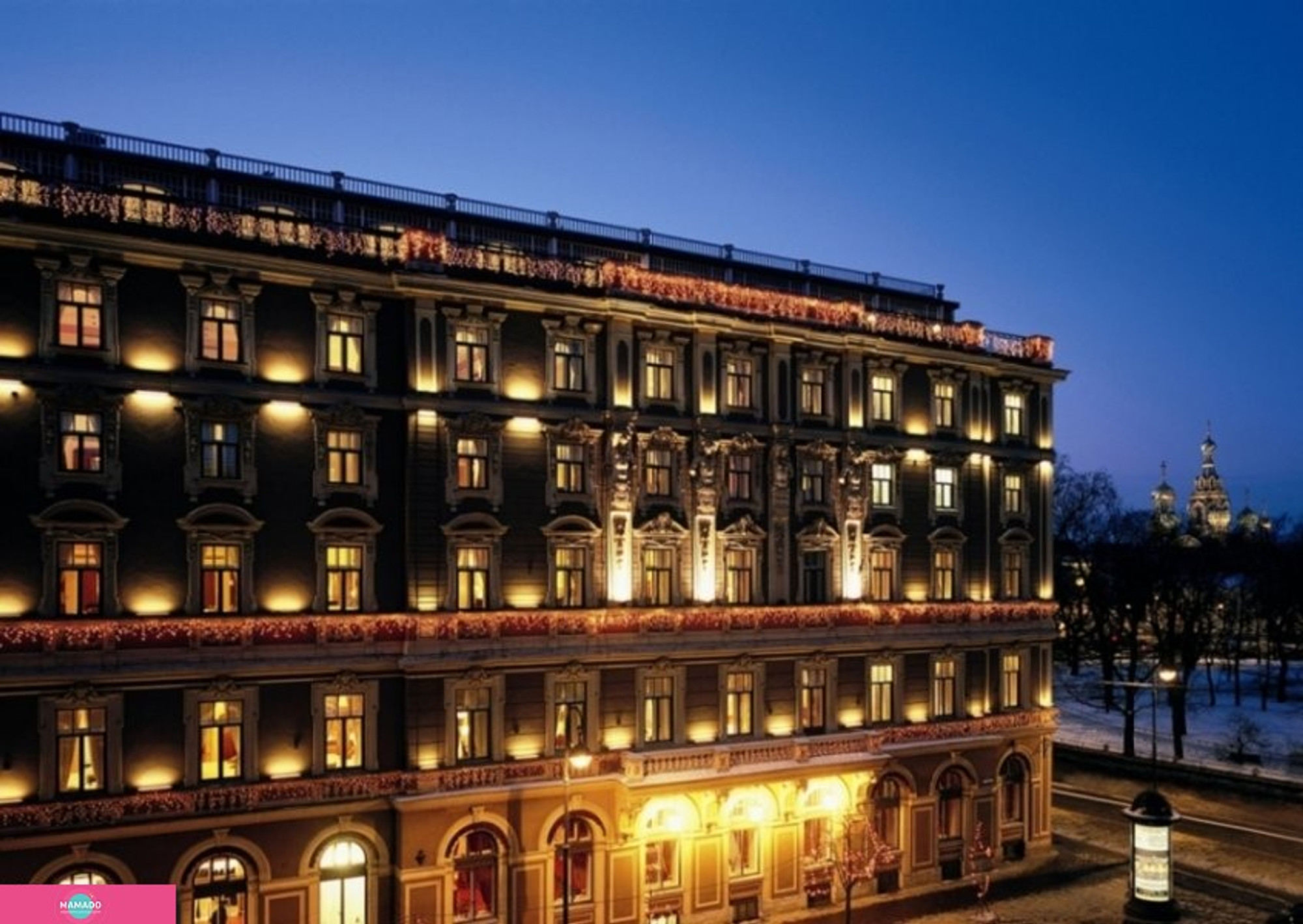 "Гранд Отель Европа", Grand Hotel Europe, гостиница в центре в Петербурге 
